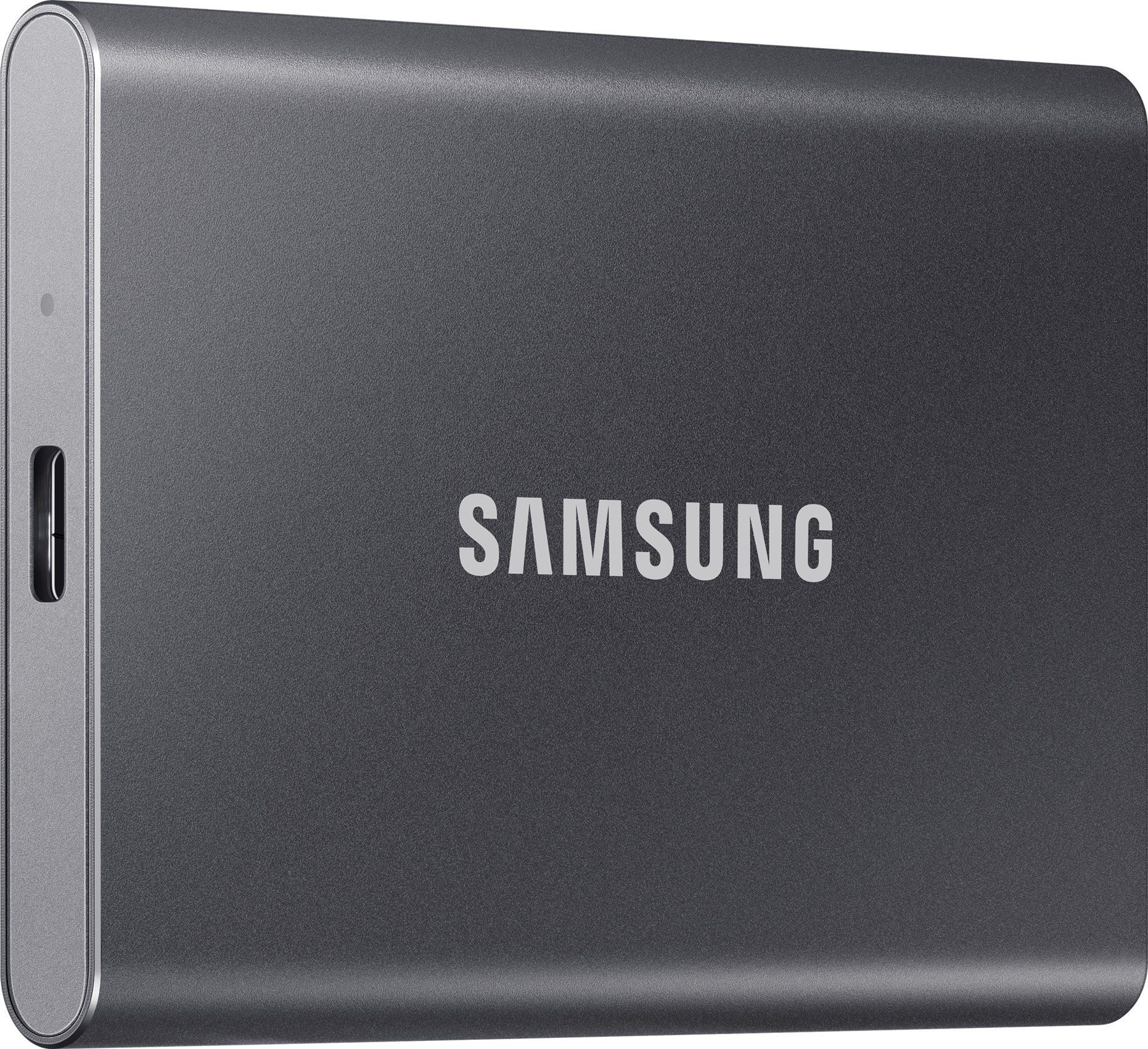 SAMSUNG Portable SSD T7 2TB extern USB 3.2 Gen 2 titan grey
